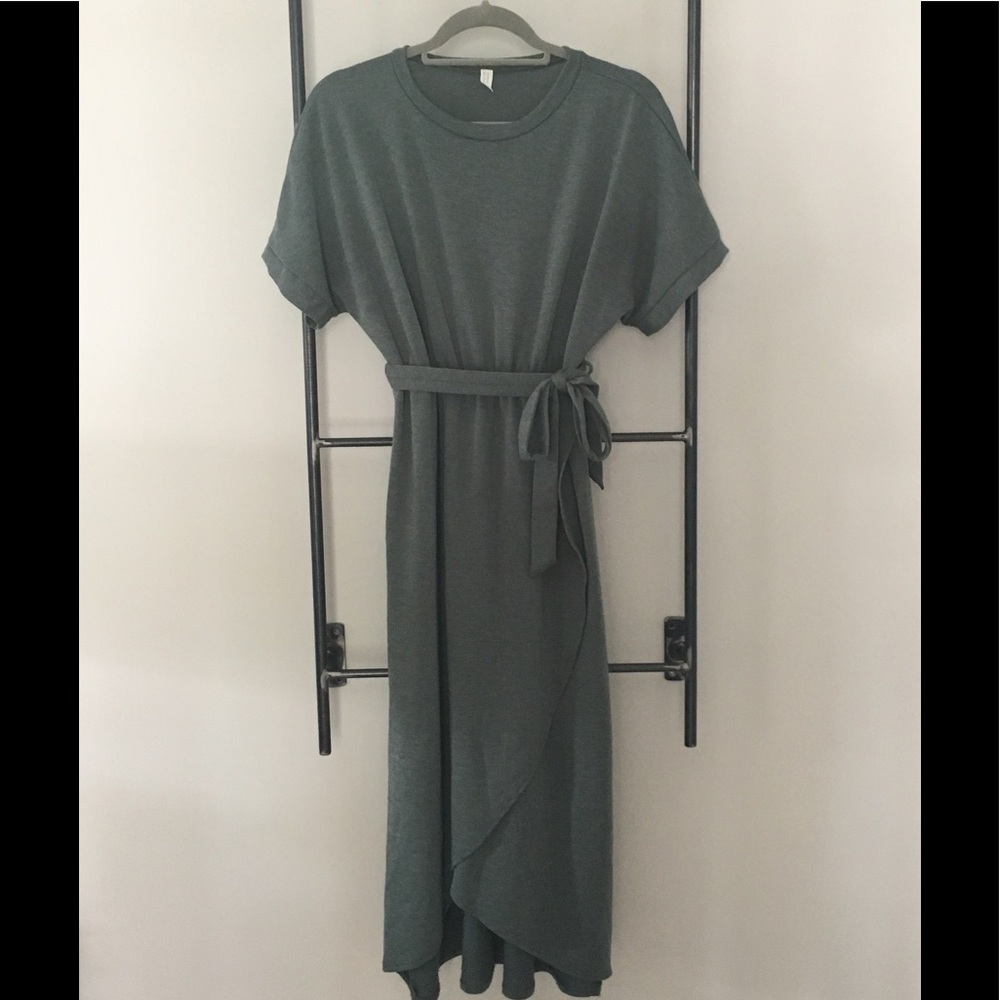 Urban Flamingo (Piper & Scoot) faux wrap dress